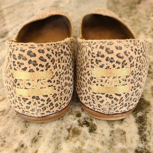 TOMS Jutti Neat Leopard flats sz 8.5